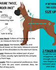 No Pull Dog Harness with Handle - How To Measure - Wag Trendz