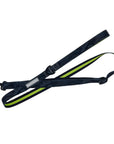Adjustable Dog Leash - black and gray Camo with hi-vis accents - against a solid white background - Wag Trendz