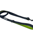 Adjustable Dog Leash - black and gray Camo with hi-vis accents - against a solid white background - Wag Trendz