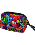 Dog Poo Bag Holder - multi-colored street graffiti - against white background - Wag Trendz